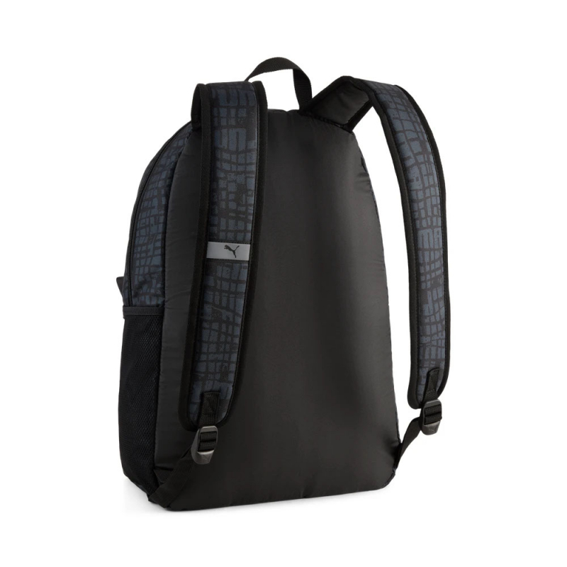 Рюкзак спорт. PUMA Phase AOP Backpack, 09116917, полиэстер, черно-серый