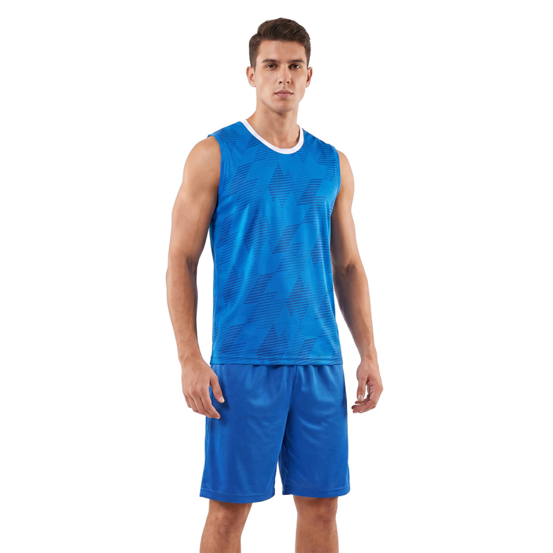 Форма баскетб. игровая TORRES Pro, B-1033-06-3XL, размер 3XL, 100% полиэстер, васильковый