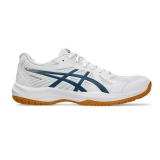 Кроссовки волейбольные мужские ASICS Upcourt 6 1071A104 100, размер 10 (российский размер 42.5), бело-синий