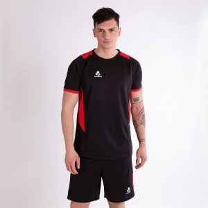 Форма волейб. муж. +ADRENALINA Tommy 1303-040-2XL, размер 2XL, 100% полиэстер, черно-красный