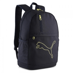 Рюкзак спорт. PUMA Plus Backpack, 09118008, полиэстер, черный
