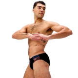 Плавки SPEEDO Medley Logo 7сm Brief, 8-0973918964, размер 32 (российский размер 48), нейлон, эластан.черный