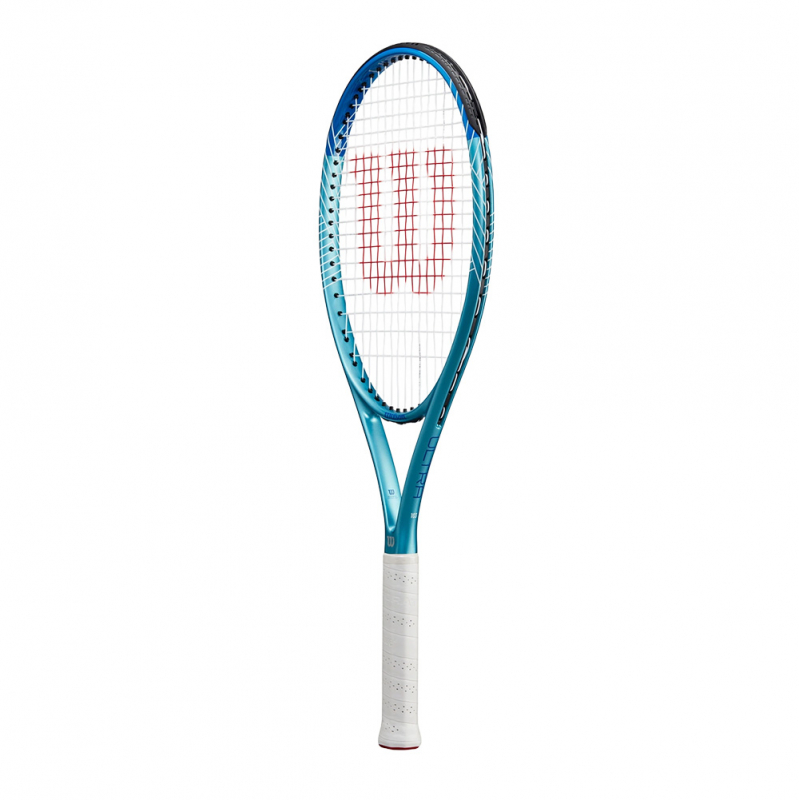 Ракетка б/т Wilson Ultra Power 103 Gr2, WR146910U2, для любителей, графит, со струнами, сине-голубой