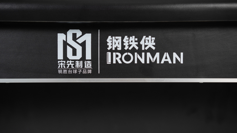 Бильярдный стол для снукера "Rasson Iron Master" 12 футов (черный, плита 45 мм)