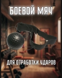 Эспандер "Боевой мяч" WS3353 Ч ОБЛ