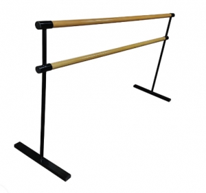 Станок хореографический 2 метра, переносной двухрядный Дельта-фитнес