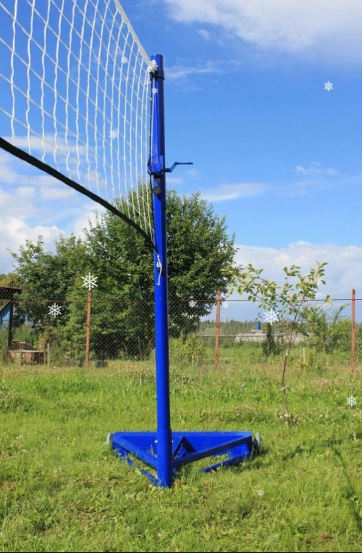 Стойки волейбольные мобильные с противовесами 160 кг.