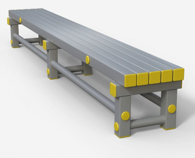 Скамейка Дельта-фитнес, 2000х300х300 мм.