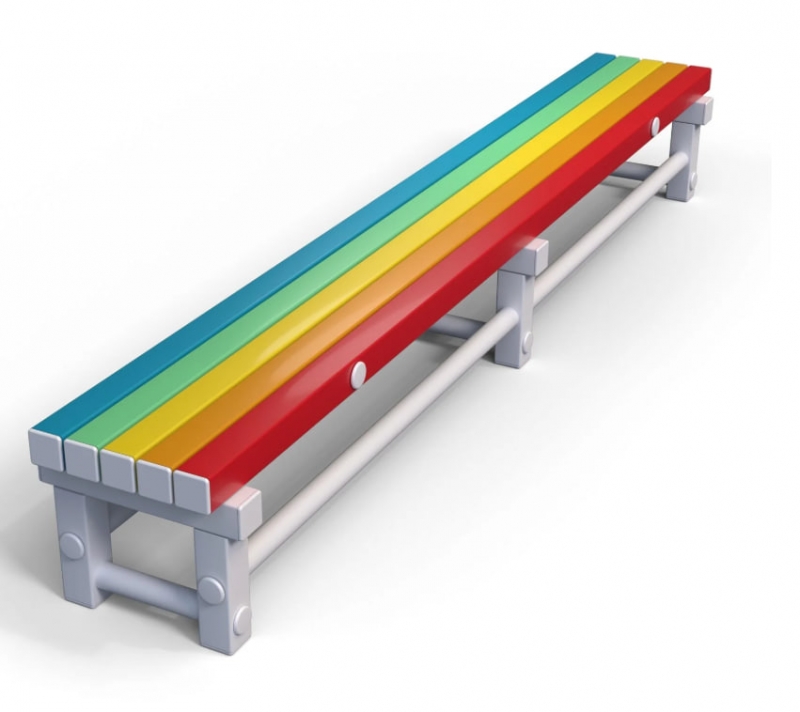 Скамейка Дельта-фитнес, 2000х300х300 мм.