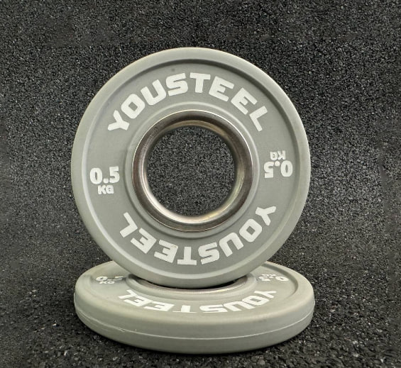 Малый диск 0.5 кг полиуретановый, серый