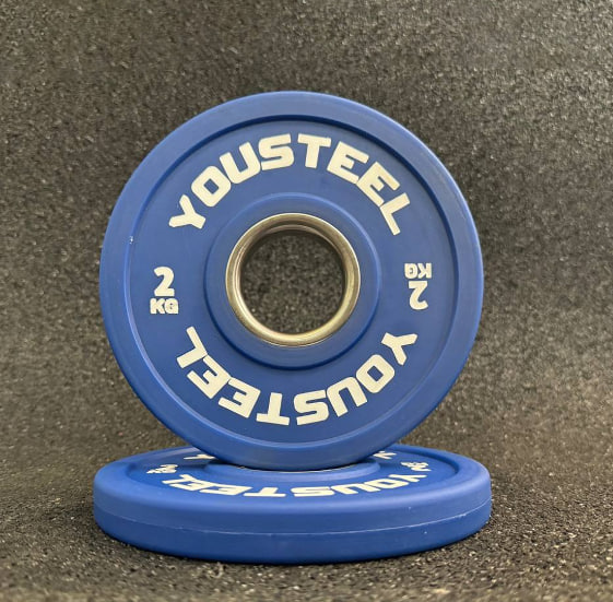 Малый диск 2 кг полиуретановый, синий