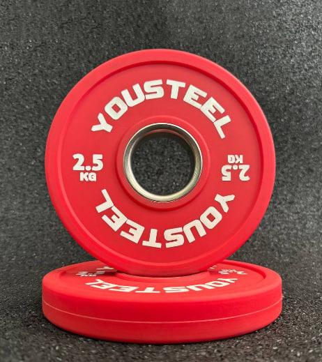 Малый диск 2.5 кг полиуретановый, красный