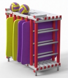 Стеллаж Дельта-фитнес 1500х700х1500 мм. вариант 16