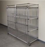 Универсальный шкаф для бассейна UNO (169,5х62х159 см, разборный) без покрытия