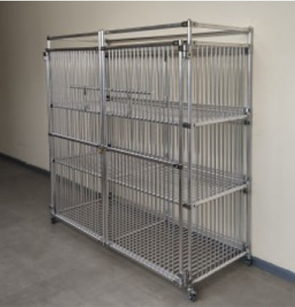 Универсальный шкаф для бассейна UNO (169,5х62х159 см, разборный) без покрытия