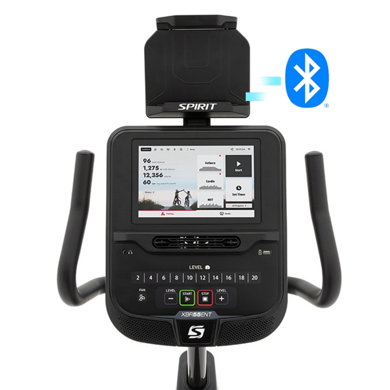 Велотренажер SPIRIT XBR55ENT BLACK XBR55 ENT