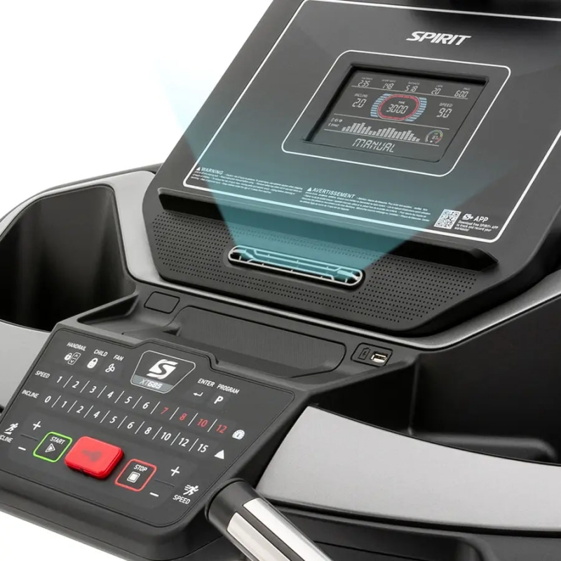 Беговая дорожка SPIRIT XT685 DC BLACK XT685DC BL