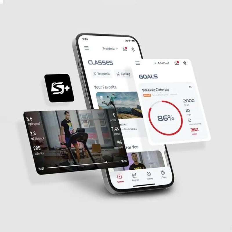 Беговая дорожка SPIRIT XT685 DC BLACK XT685DC BL