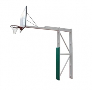 Стойка баскетбольная стационарная двухопорная, вынос 3,25 м.