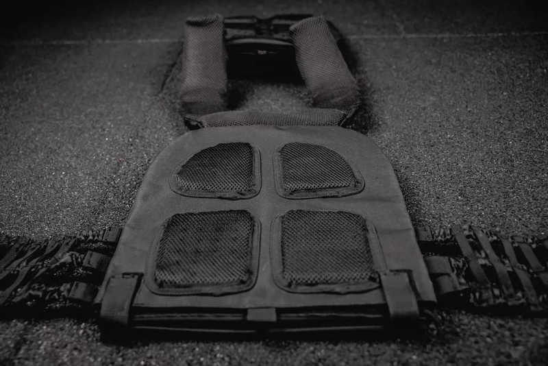 Жилет утяжелитель c плитами 12 кг YOUSTEEL