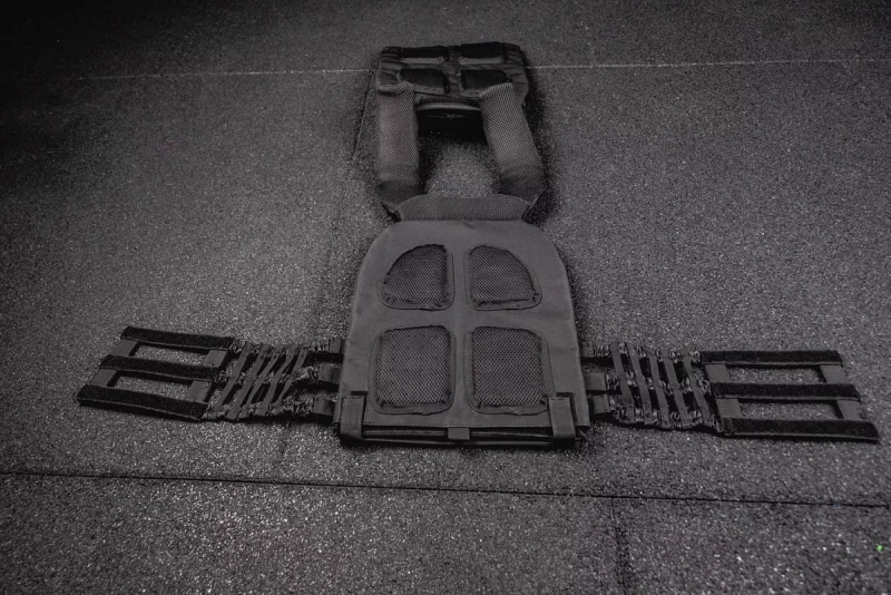 Жилет утяжелитель c плитами 12 кг YOUSTEEL