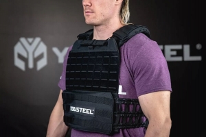 Жилет утяжелитель c плитами (Жилет утяжелитель c плитами, 12 кг) YOUSTEEL