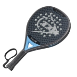 Ракетка для падела Dunlop FX Jr, 10370738, для юниоров, гибрид, графит, черно-голубой
