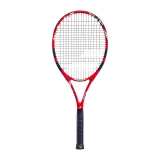 Ракетка б/т BABOLAT Evoke Team Gr2, 121269, для любит., графит, со струнами, красно-черный