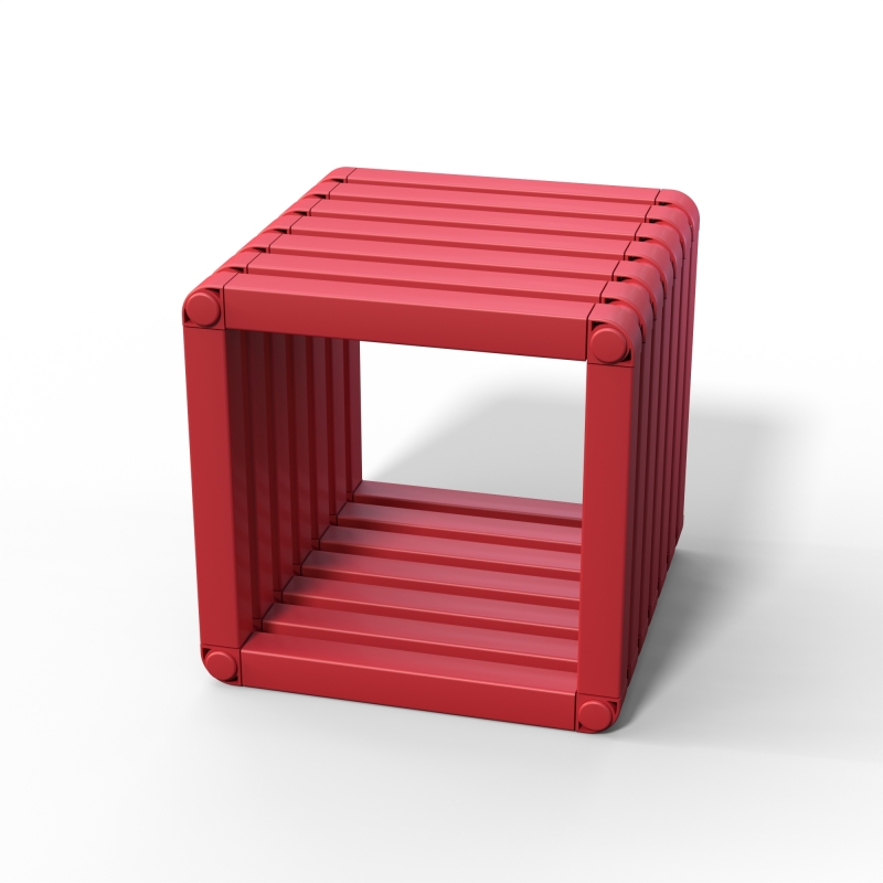 Скамейка подводная Дельта-фитнес, 500х500х500 мм. вариант 1