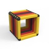 Скамейка подводная Дельта-фитнес, 500х500х500 мм. вариант 1