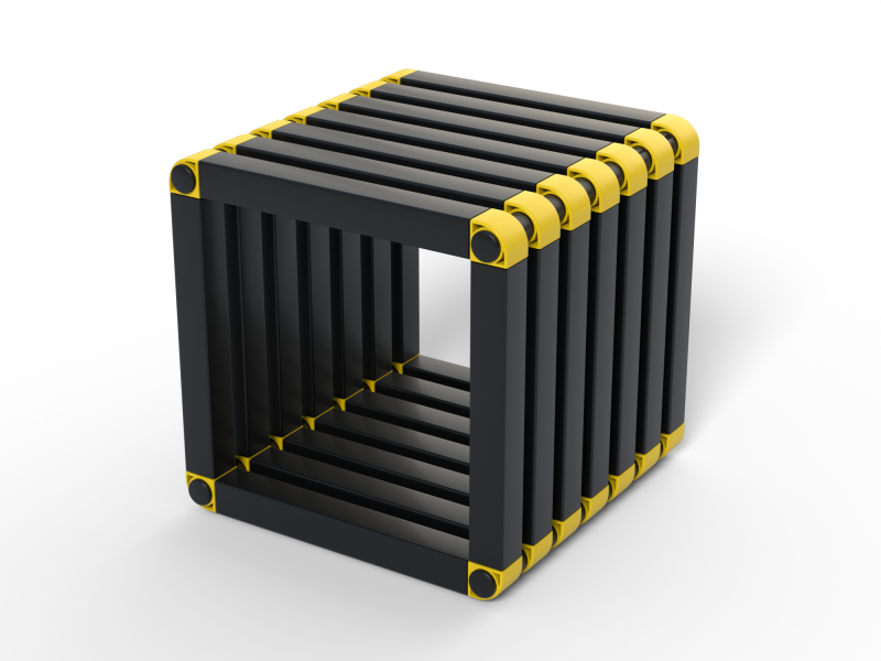 Скамейка подводная Дельта-фитнес, 1000х500х1000 мм. вариант 1