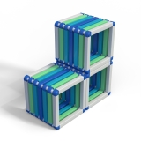 Скамейка подводная Дельта-фитнес, 1500х500х1000 мм. вариант 1