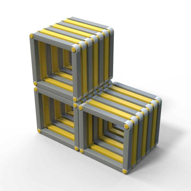 Скамейка подводная Дельта-фитнес, 1500х500х1000 мм. вариант 1
