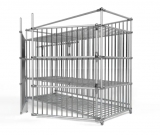 Универсальный шкаф для бассейна Дельта-фитнес 1900x700x1450 мм