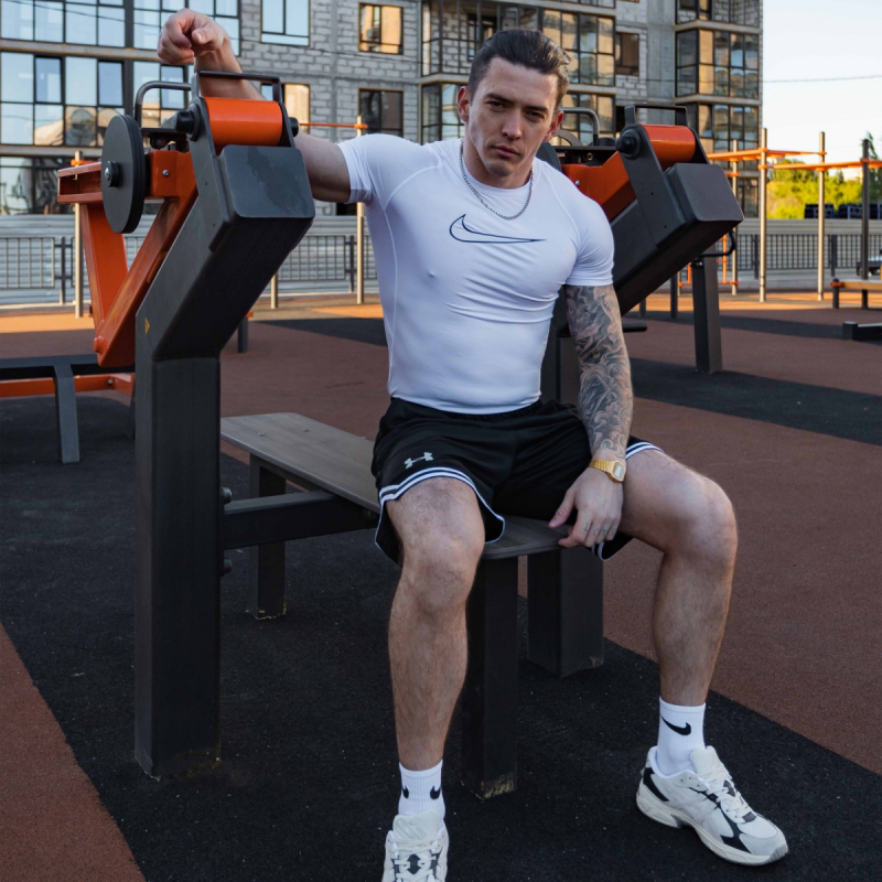 Уличный тренажер Жим лежа с переменной нагрузкой ZAVODSPORTA P-1800