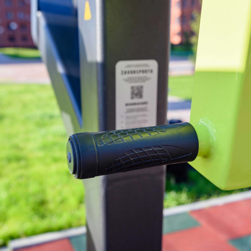 Уличный тренажер Жим вверх с переменной нагрузкой ZAVODSPORTA P-1801