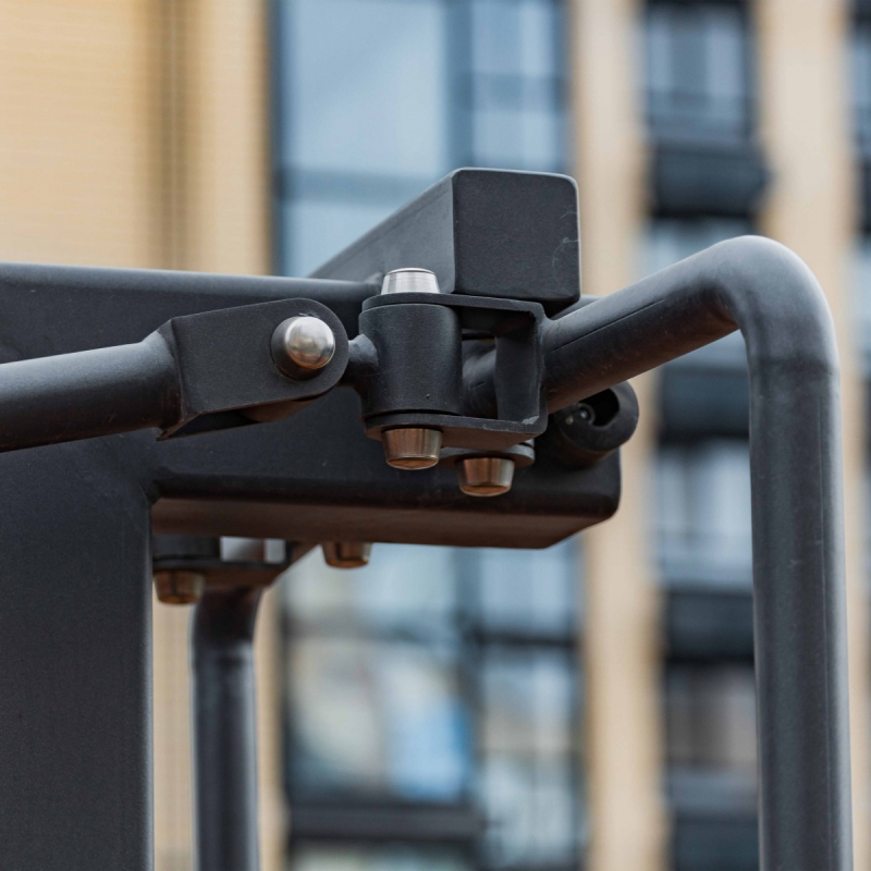 Уличный тренажер Сведение рук стоя с переменной нагрузкой ZAVODSPORTA P-1802