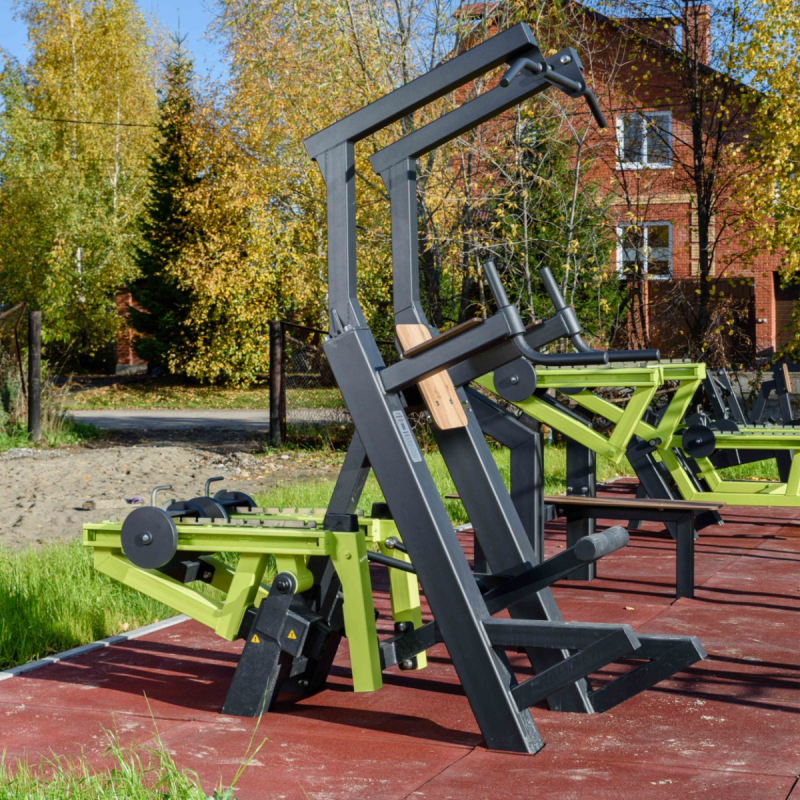 Уличный тренажер Гравитрон с переменной нагрузкой ZAVODSPORTA P-1803