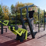 Уличный тренажер Гравитрон с переменной нагрузкой ZAVODSPORTA P-1803