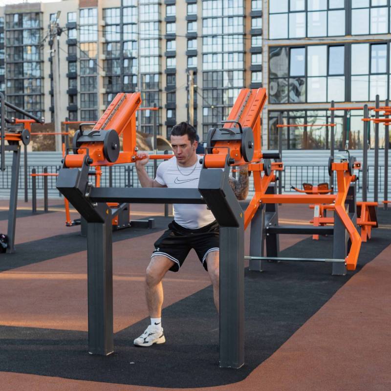 Уличный тренажер Приседание с переменной нагрузкой ZAVODSPORTA P-1804