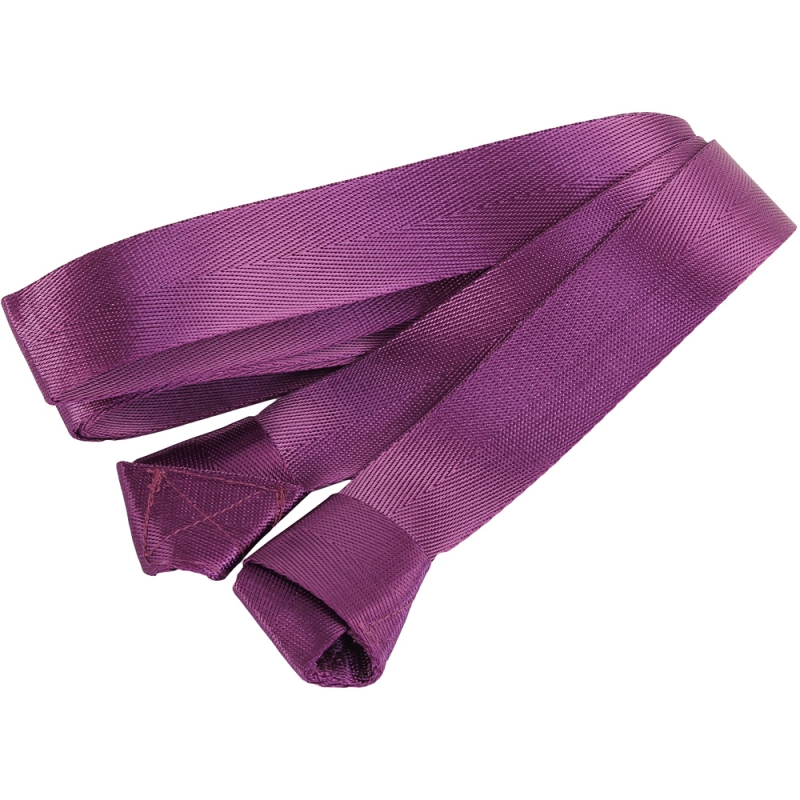 Ремешок для переноски ковриков и валиков Larsen PS 160 x 3.8 см фиолетовый (полиэстер)