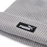 Шапка PUMA ESS High Crown Beanie, 02641002, 100% акрил, серый