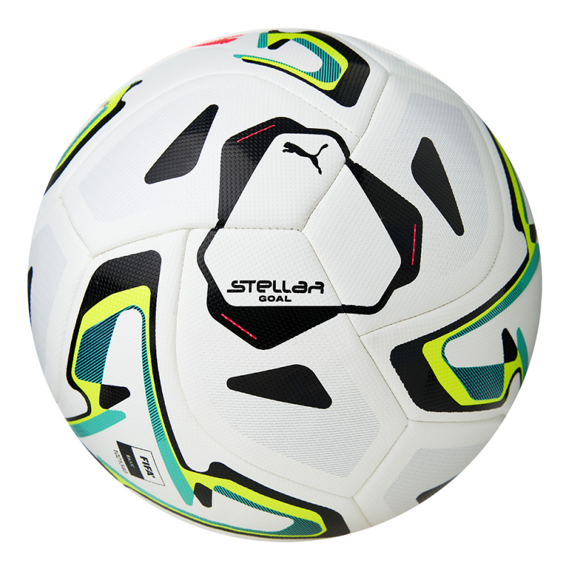 Мяч футб. PUMA Stellar Goal, 08506401, размер 5, FIFA Basic, 16 пан, ТПУ, маш. сшивка, белый, мультиколор