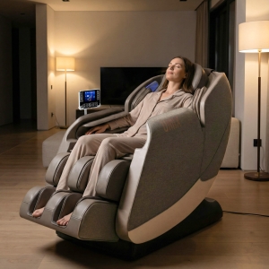 Массажное кресло UNIX Амелия / Amelia серый MCAMELIAGY