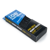Шнурки для коньков Blue Sports Pro Gold Heavy Waxed, 903009-BKWH-274, полиэстер, 274см, черно-белый
