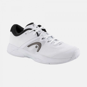 Кроссовки теннисные мужские HEAD Revolt Evo 2.0 Men 273345-WHBK, размер 10.5 (российский размер 44), бело-серый