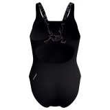 Купальник SPEEDO Hyperboom Splice Muscleback, 8-1347018692, размер 32 (российский размер 44), полиэстер, ПБТ, чер-сирен