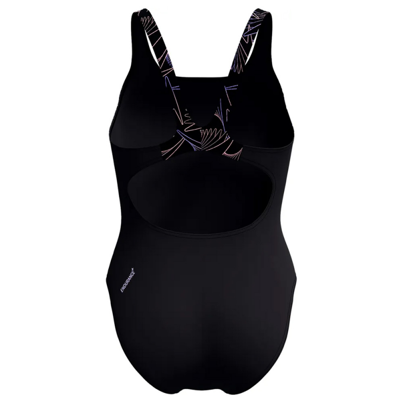 Купальник SPEEDO Hyperboom Splice Muscleback, 8-1347018692, размер 32 (российский размер 44), полиэстер, ПБТ, чер-сирен