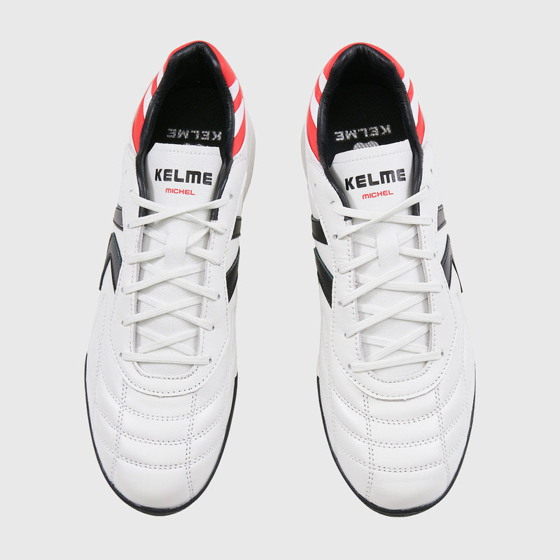 Обувь футбольная (многошиповки) KELME ZX80011017-107-43, размер 43 (российский размер 42), белый
