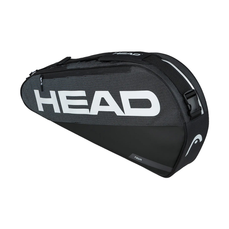 Сумка-чехол HEAD Tour Racquet Bag S, 2260226-BK, с карманом для 3 тен.ракеток, черный
